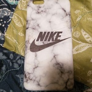 iPhone 6s plus hard plastic Nike case